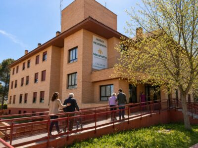 rentrada residente y familares residencia alzheimer Toledo