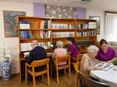 zona lectura residencia alzheimer Toledo