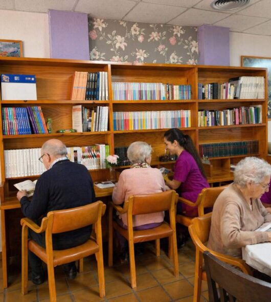 zona lectura residencia alzheimer Toledo